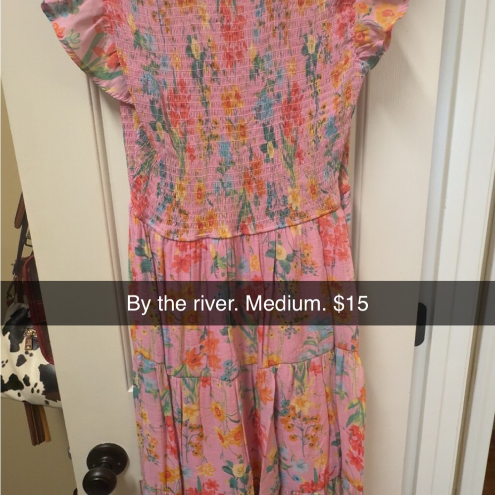 Floral Pink Dress